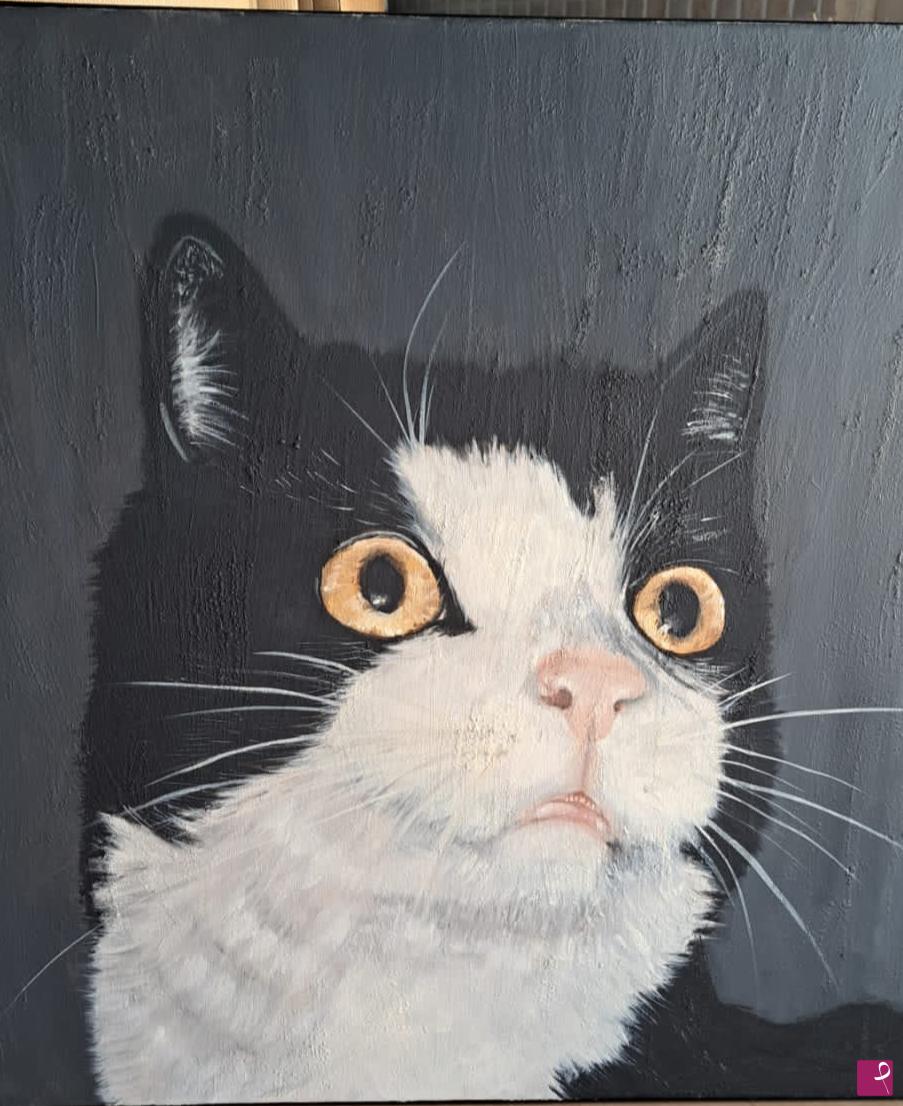 quadri in vendita online - Gatto