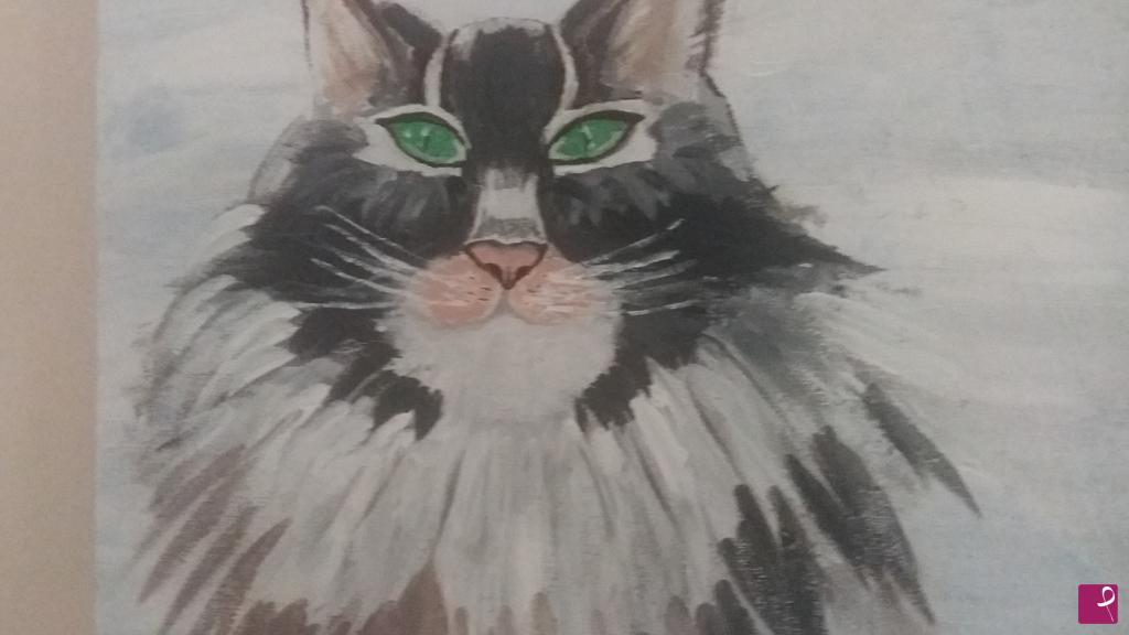 quadri in vendita online - Gatto