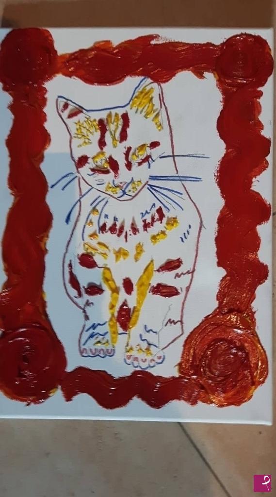 quadri in vendita online - GATTO BIONICO