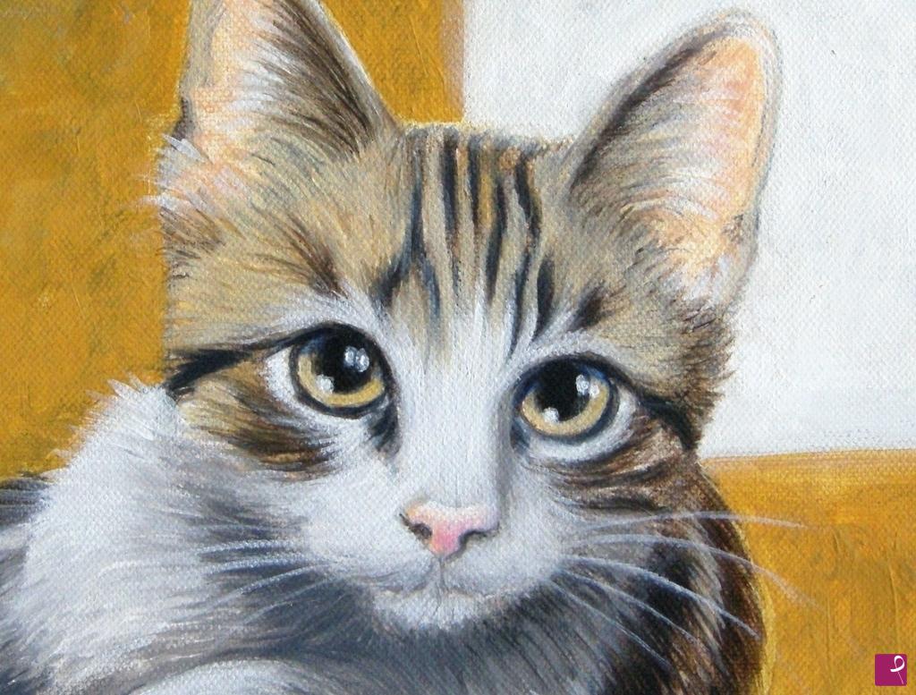 quadri in vendita online - gatto di novembre 2