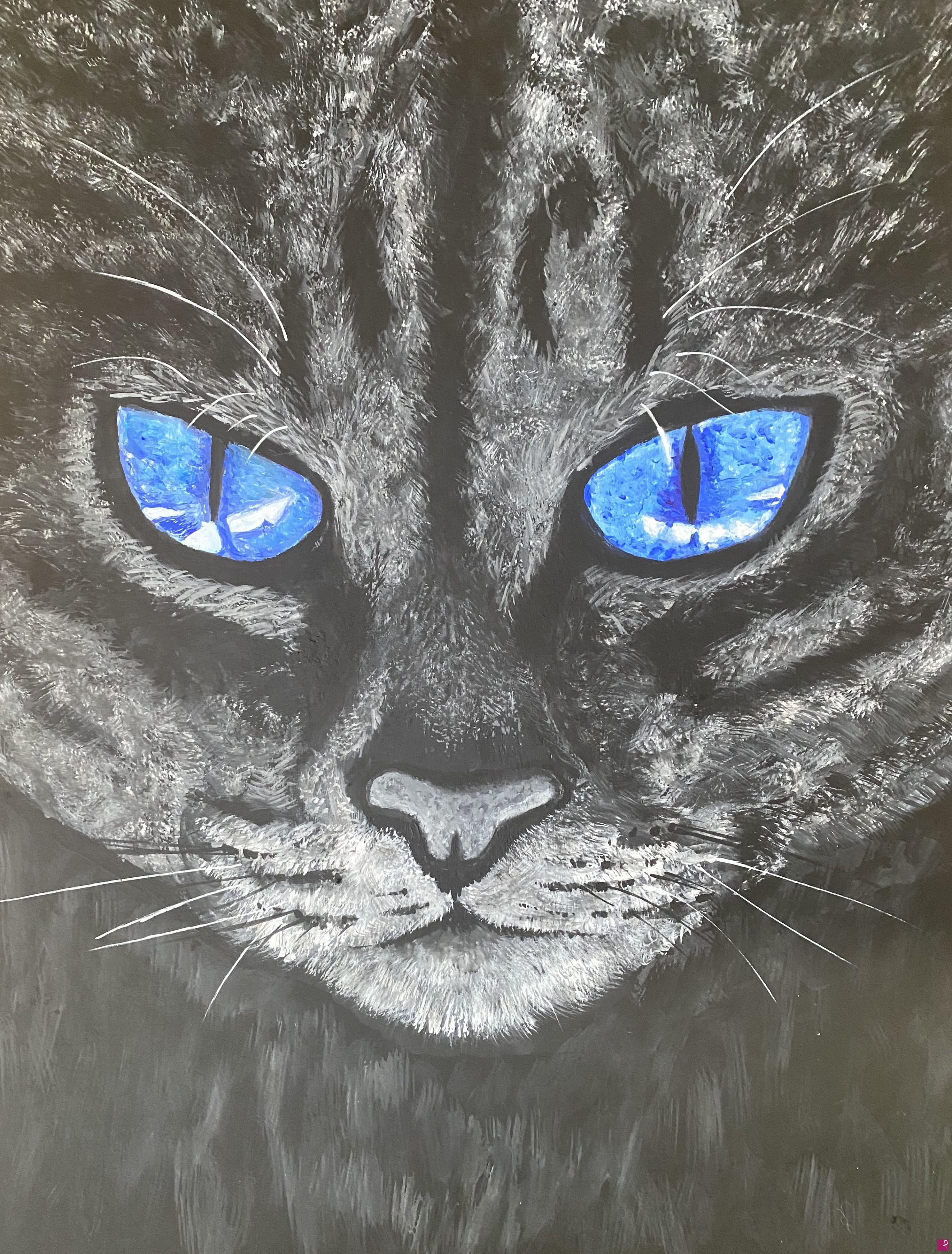 quadri in vendita online - gaze in the dark