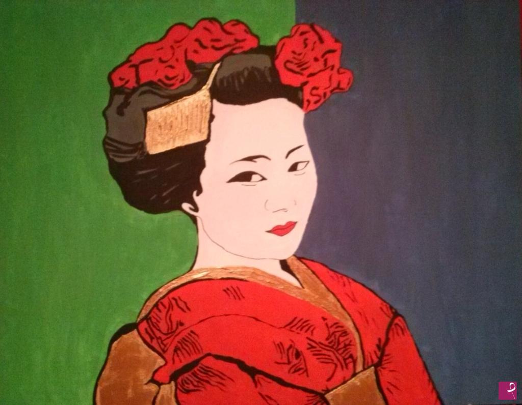 quadri in vendita online - geisha