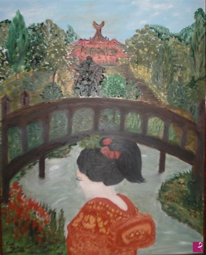 quadri in vendita online - Geisha