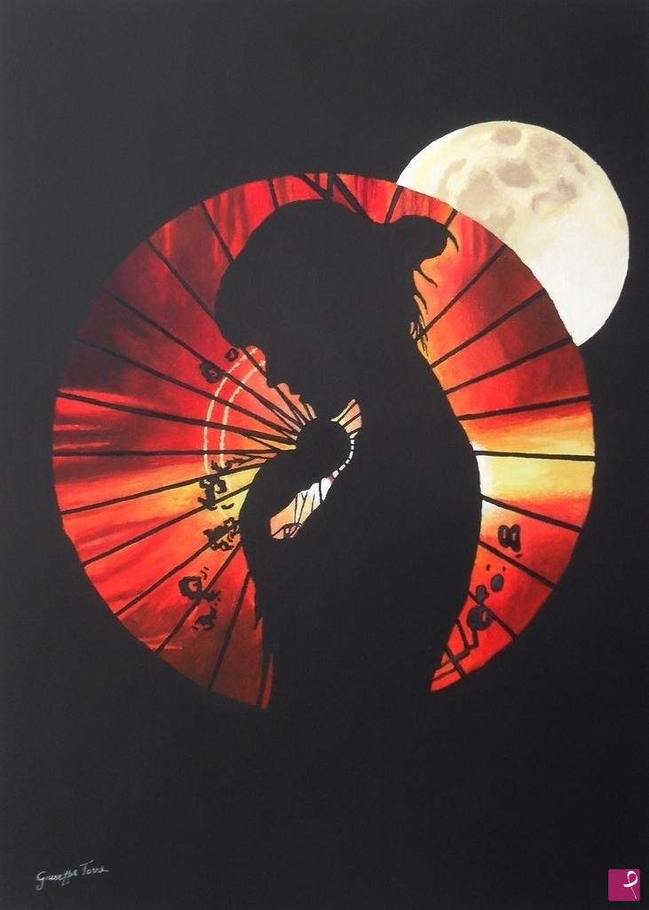 quadri in vendita online - Geisha
