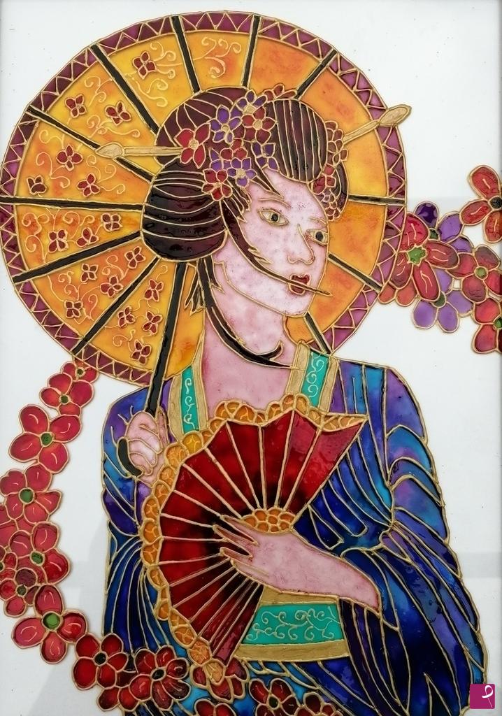 quadri in vendita online - Geisha 