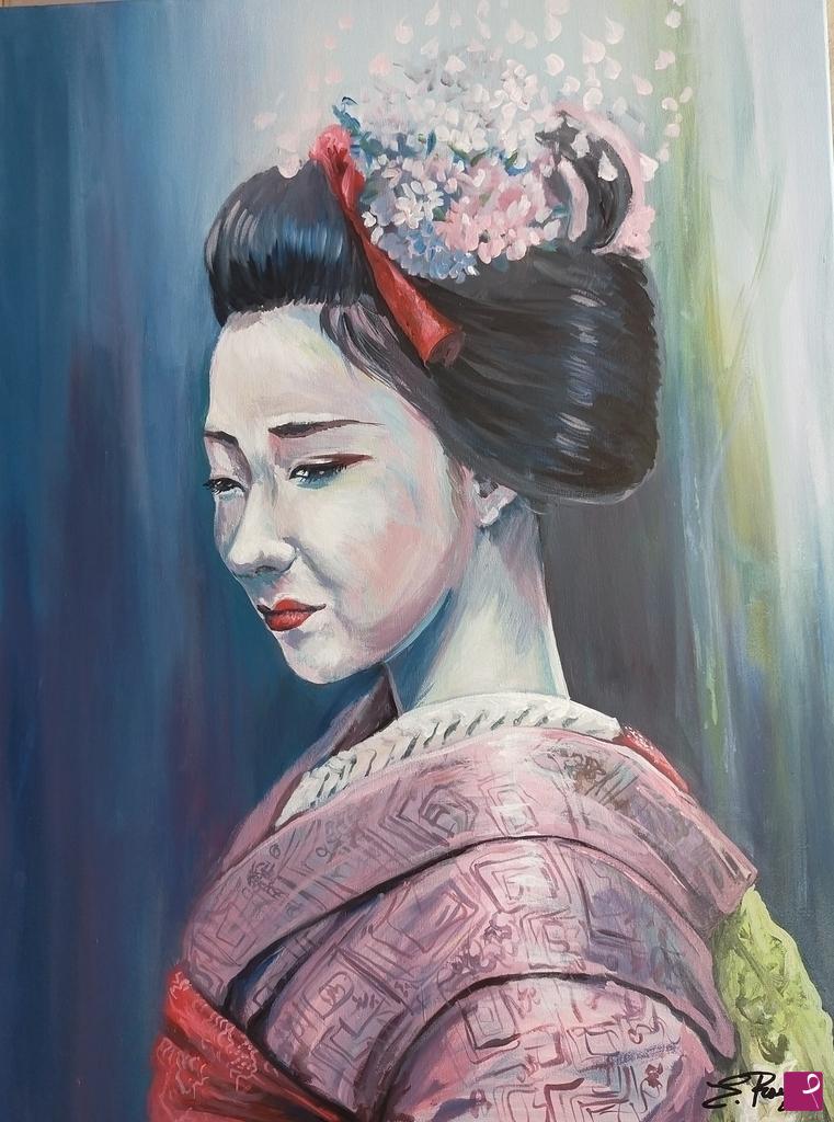 quadri in vendita online - geisha