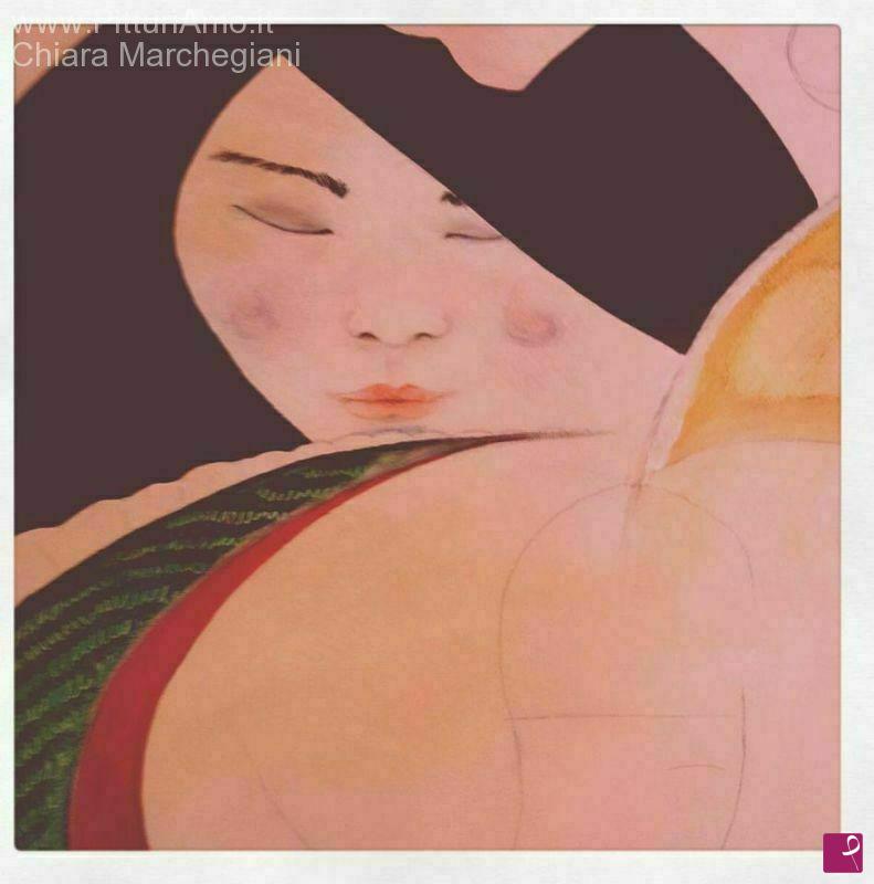 quadri in vendita online - Geisha