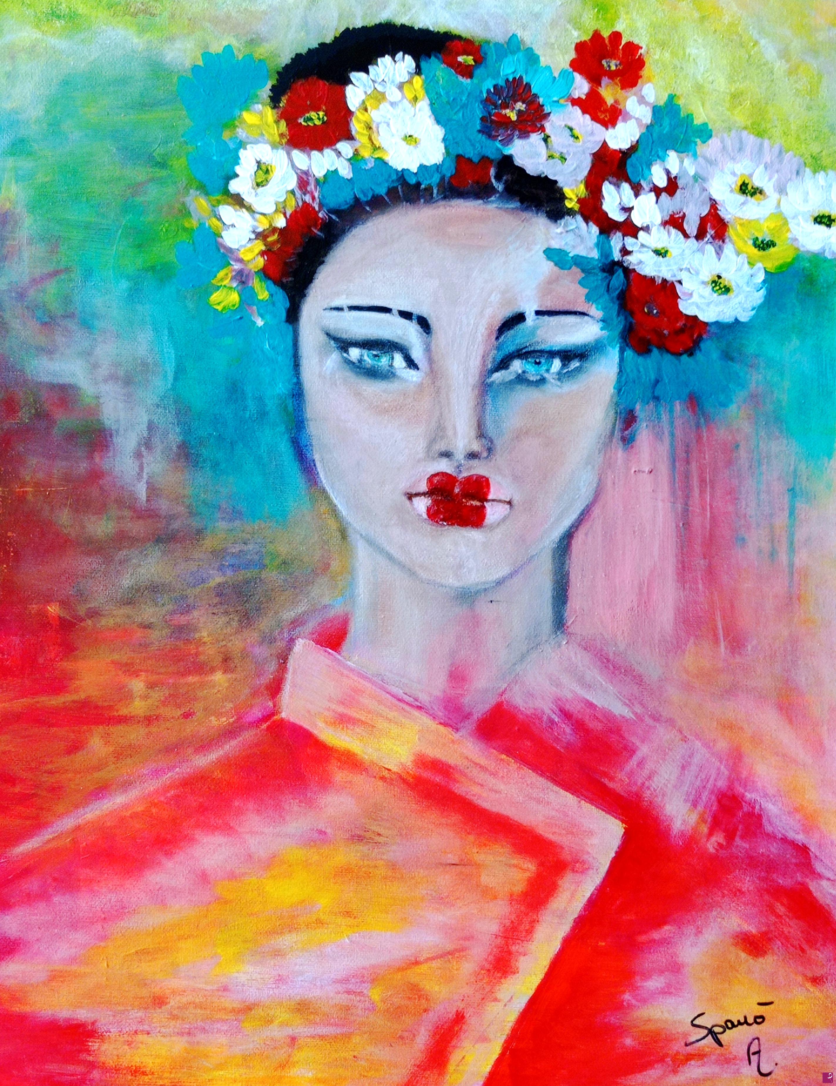 quadri in vendita online - Geisha