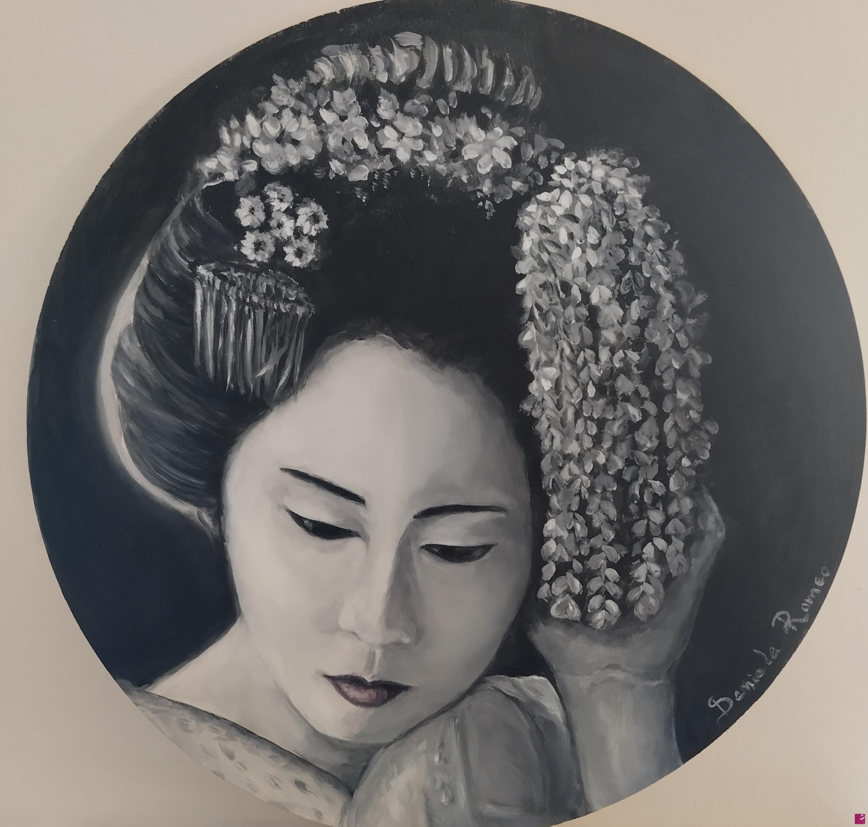 quadri in vendita online - Geisha 