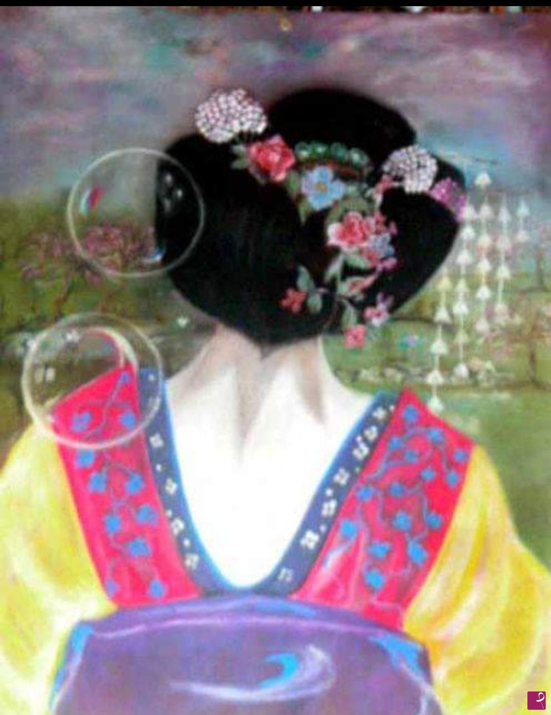 quadri in vendita online - Geisha