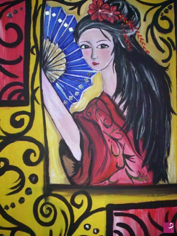 quadri in vendita online - geisha