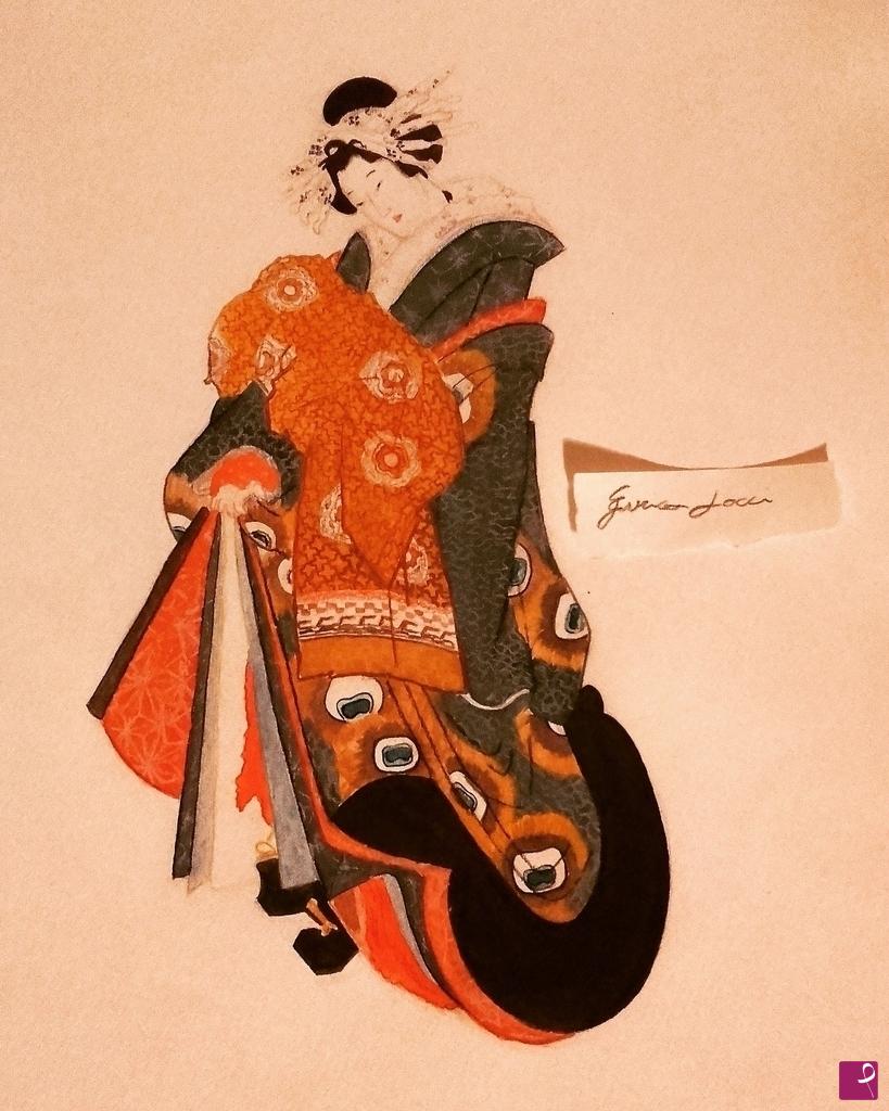 quadri in vendita online - Geisha 5