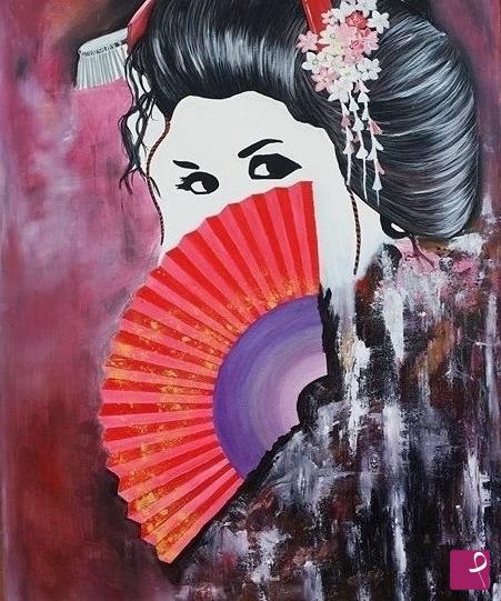quadri in vendita online - Geisha