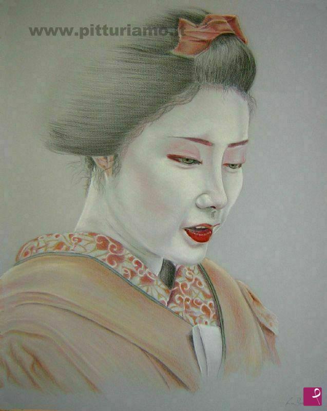 quadri in vendita online - Geisha Passione & Mistero (2012)