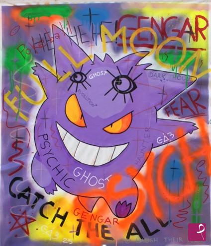 quadri in vendita online - GENGAR 202501