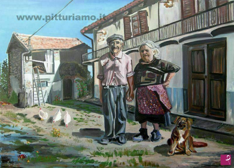 quadri in vendita online - GENTE DI LANGA