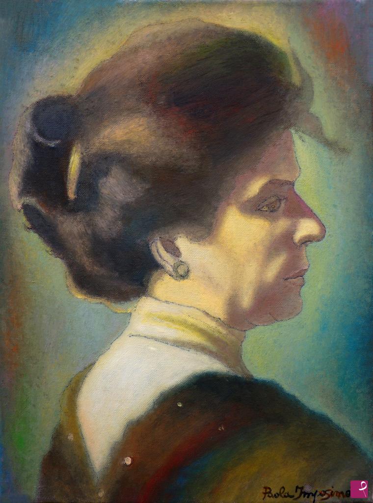 quadri in vendita online - GENTILDONNA DELL '800  -  GENTLEWOMAN OF THE 1800S
