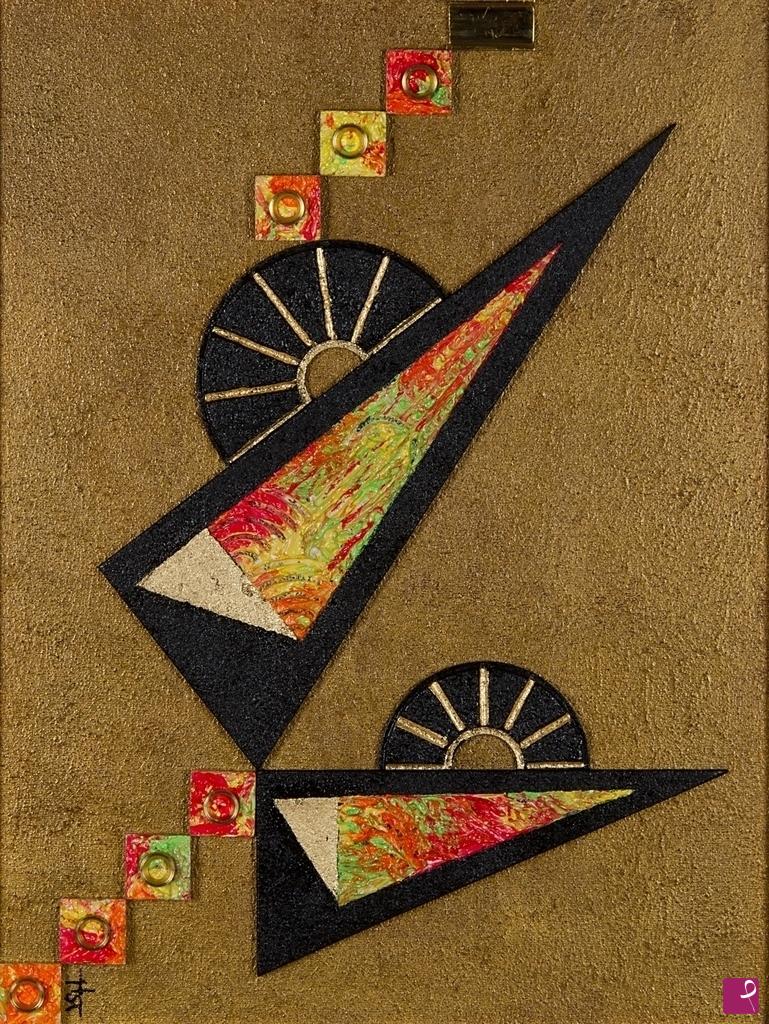 quadri in vendita online - GEOMETRIA IN LIBERTA'