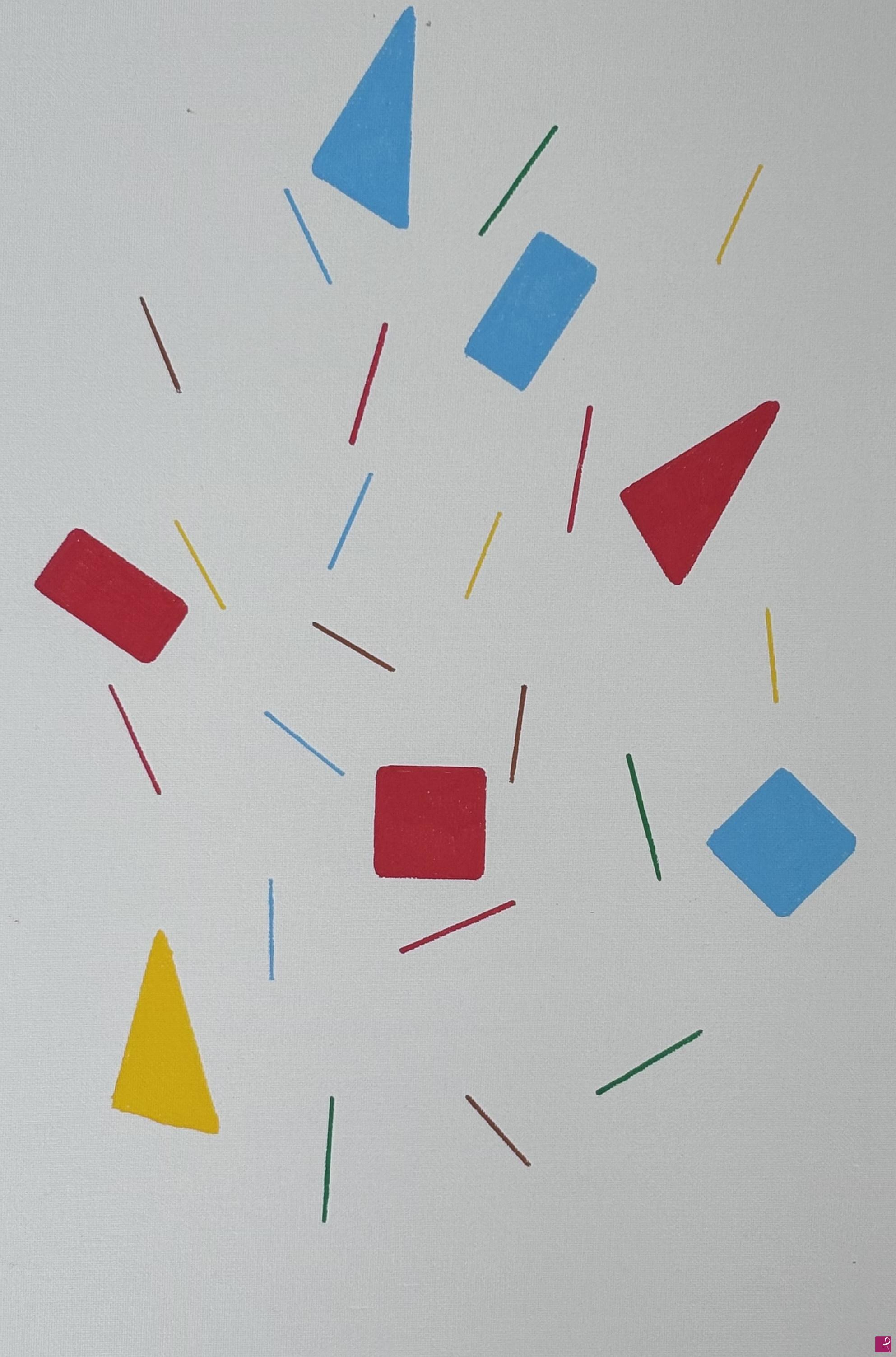 quadri in vendita online - Geometria sintetica 