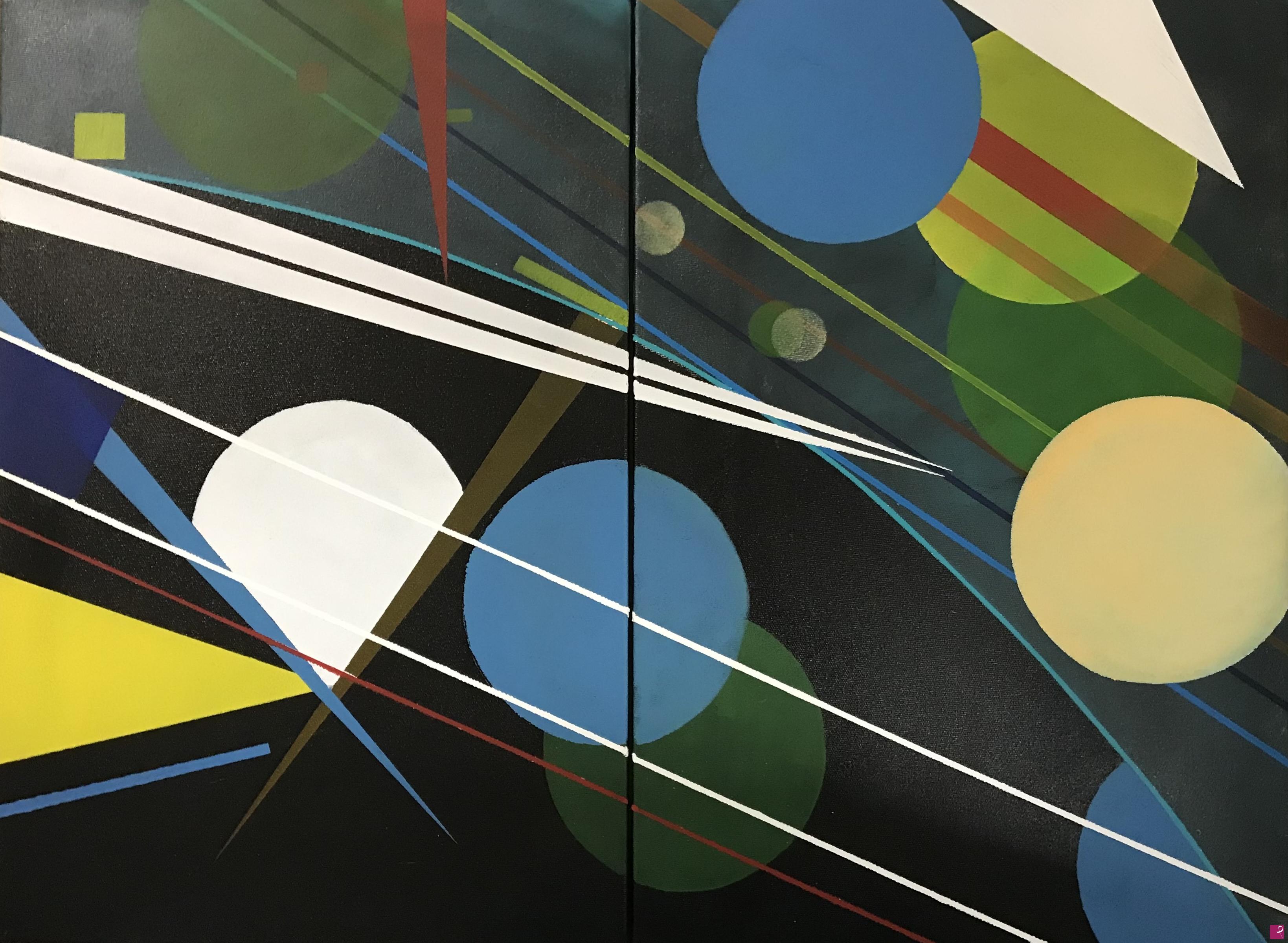 quadri in vendita online - geometria sospesa
