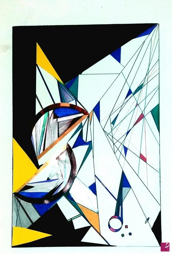 quadri in vendita online - Geometric painting