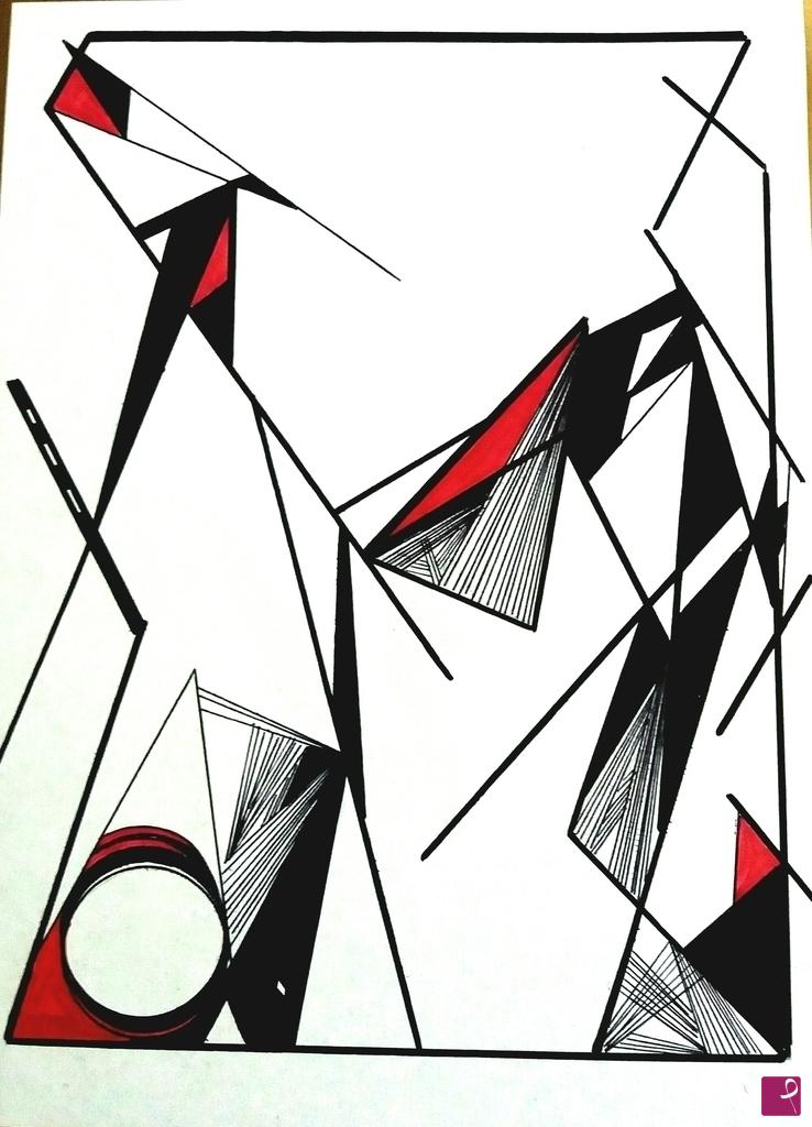 quadri in vendita online - Geometric painting