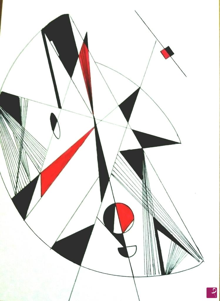 quadri in vendita online - Geometric painting