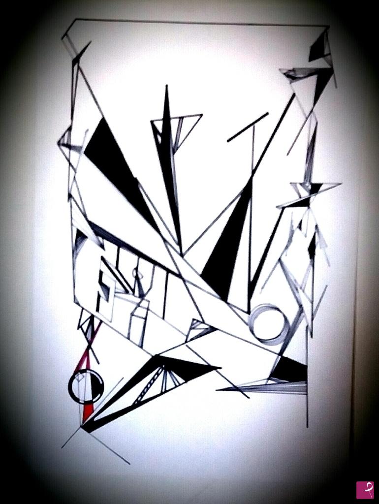 quadri in vendita online - Geometric painting