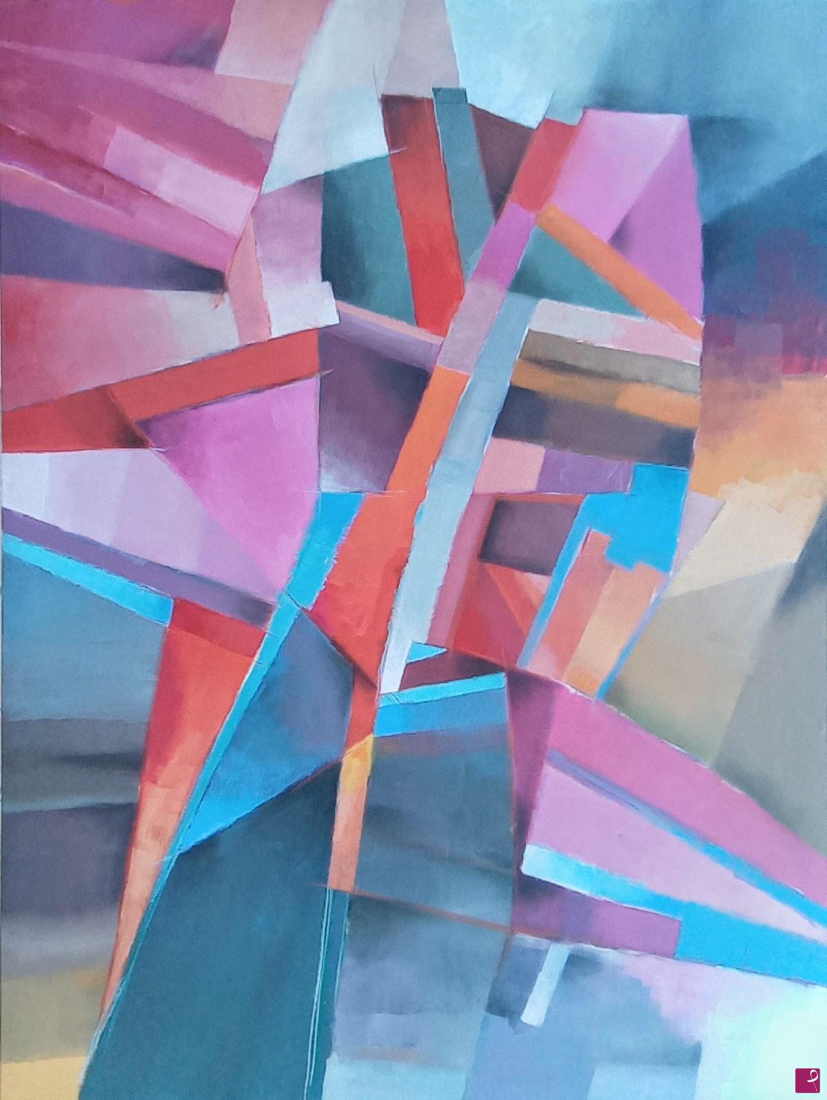 quadri in vendita online - Geometrie a colori