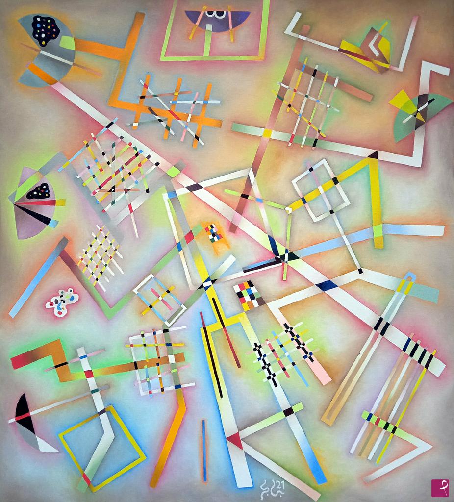quadri in vendita online - GEOMETRIE KANDISKY VOL.1