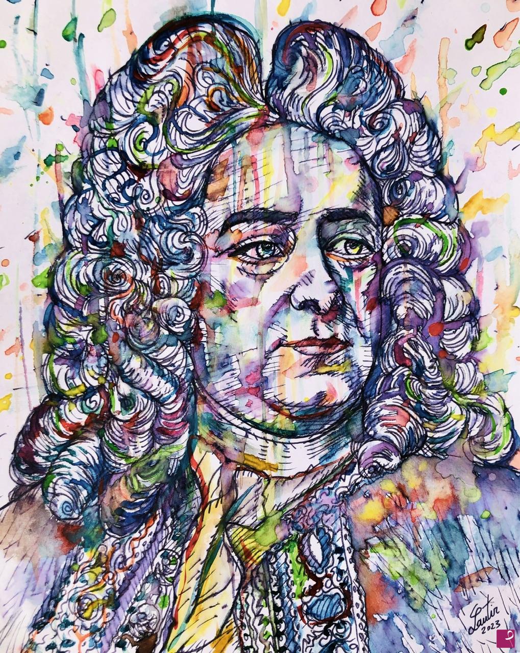 quadri in vendita online - GEORGE FRIDERIC HANDEL