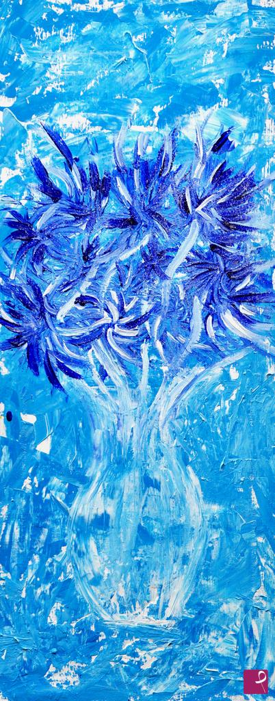 quadri in vendita online - "Gerbera di vetro" - "Glass gerbera"