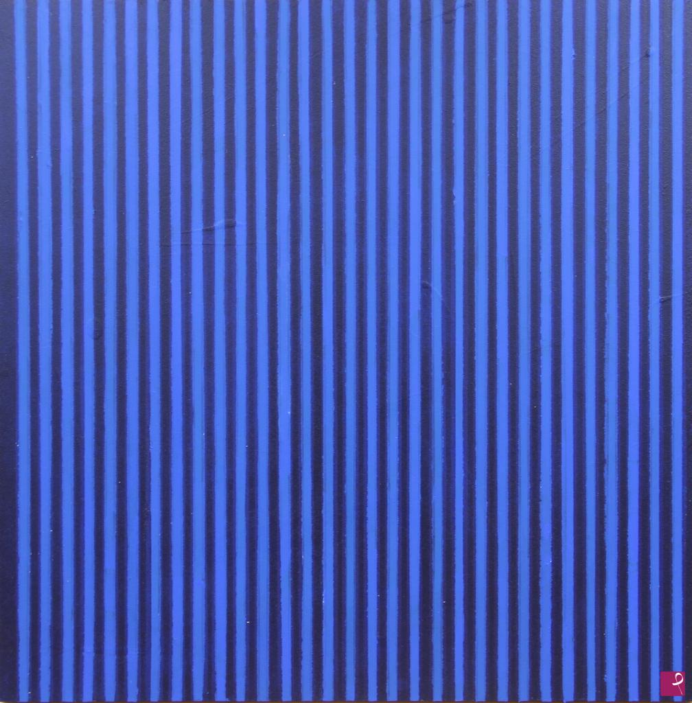 quadri in vendita online - Gessato in blue