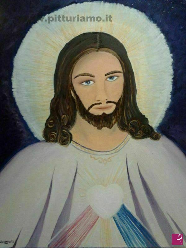 quadri in vendita online - Gesu' Misericordioso