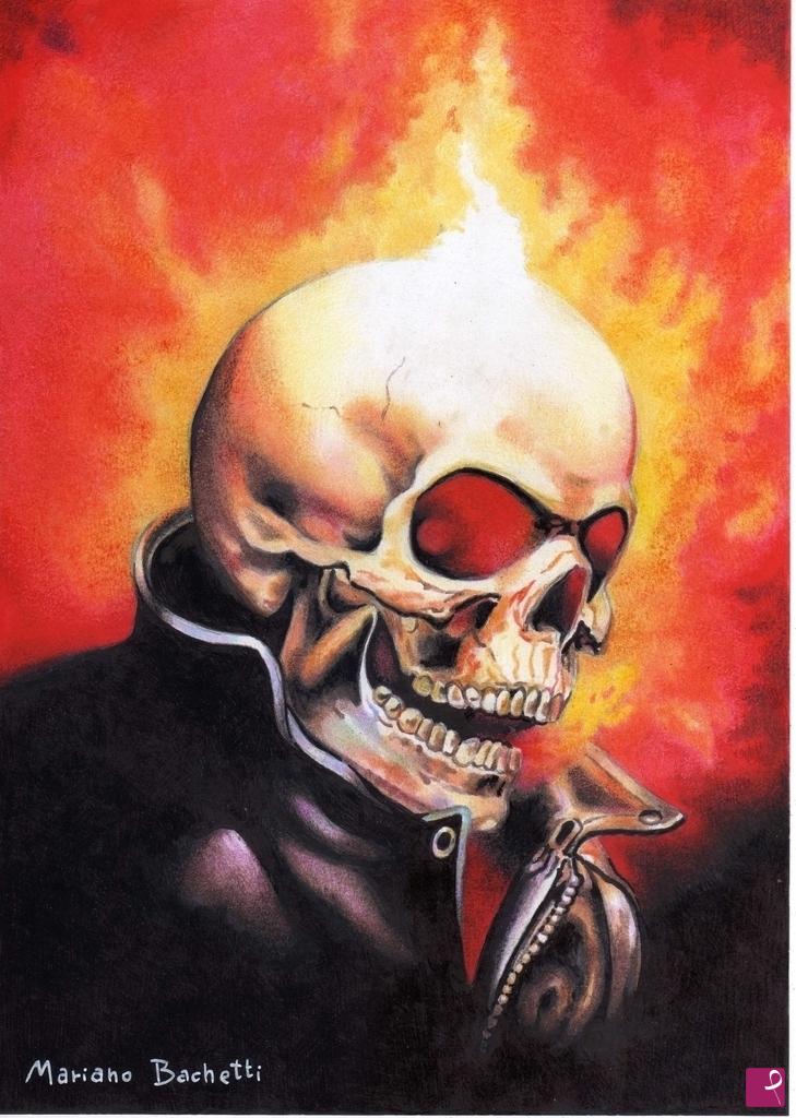 quadri in vendita online - Ghost Rider