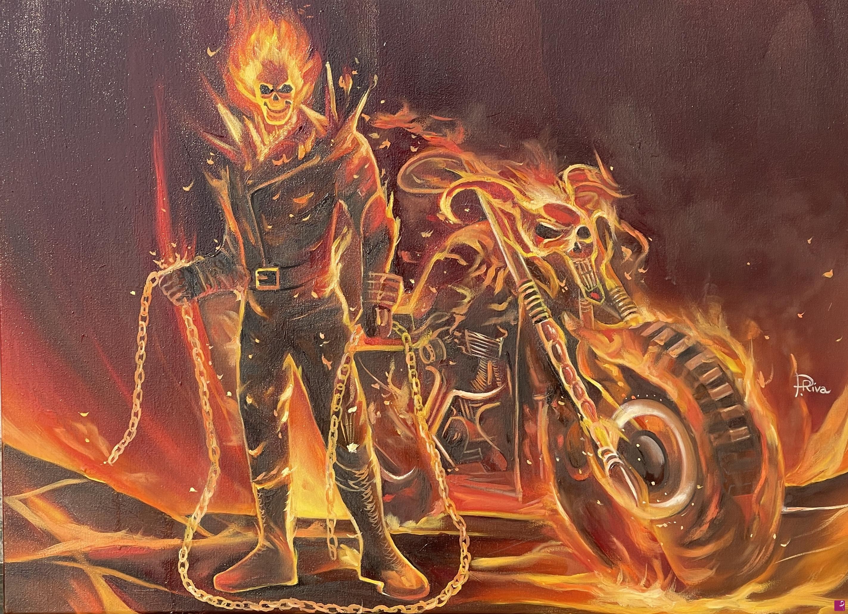 quadri in vendita online - Ghost Rider