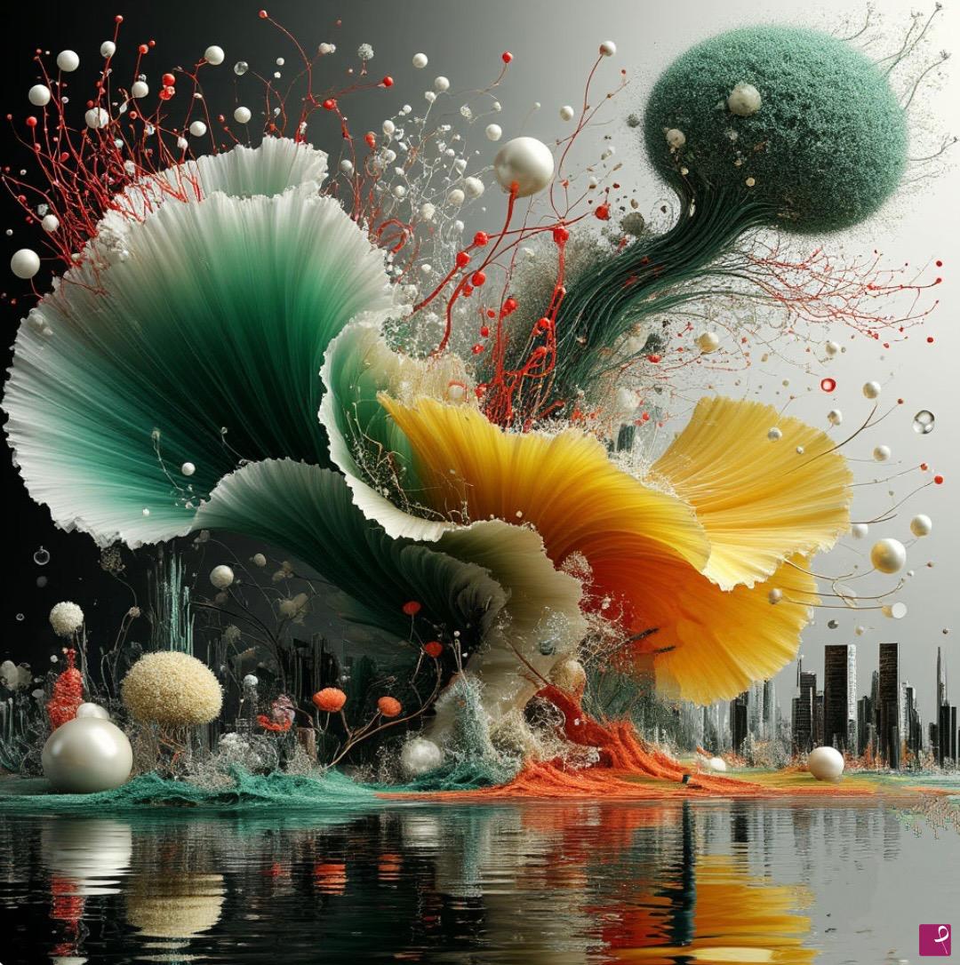 quadri in vendita online - Giant flowers