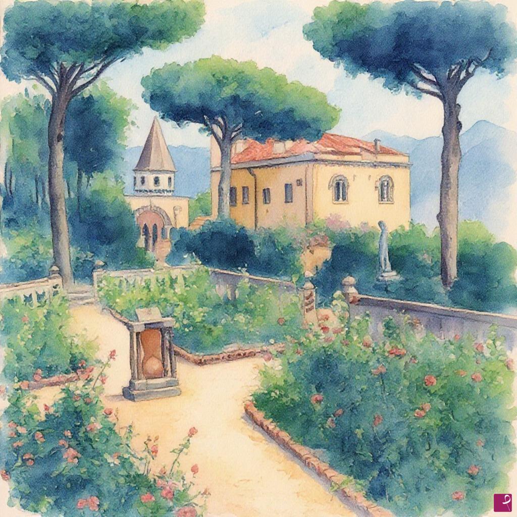 quadri in vendita online - giardini costiera Amalfitana