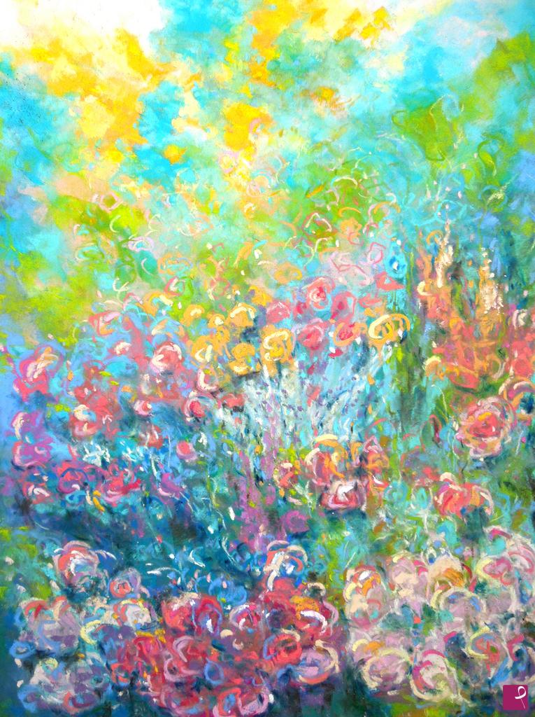 quadri in vendita online - Giardini estivi in fiore - 209