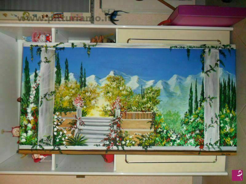 quadri in vendita online - Giardino