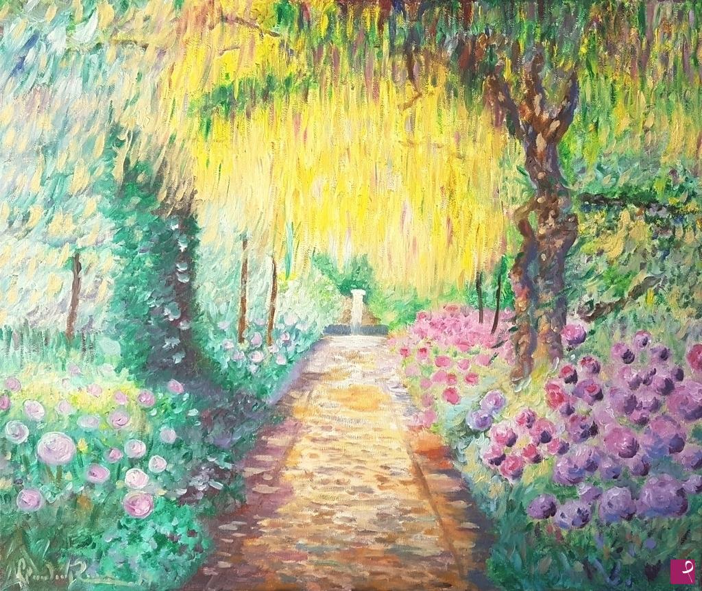 quadri in vendita online - Giardino
