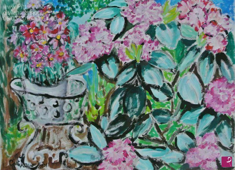 quadri in vendita online - giardino