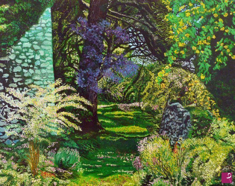 quadri in vendita online - Giardino