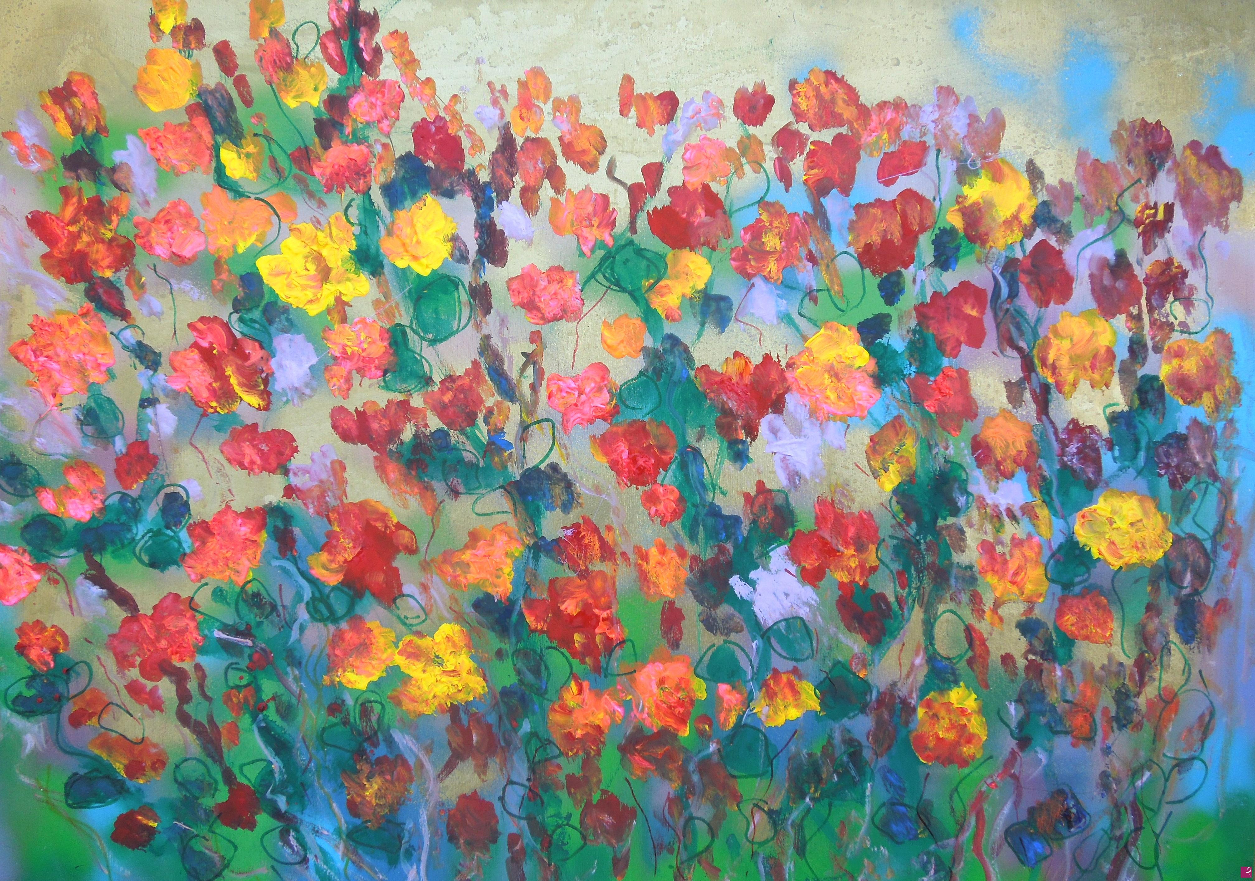 quadri in vendita online - Giardino autunnale - 656