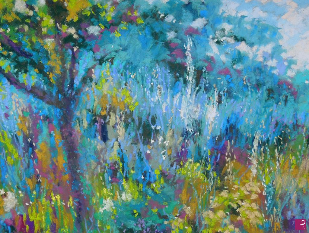 quadri in vendita online - Giardino azzurro - 191