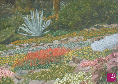 quadri in vendita online - Giardino dell'agave