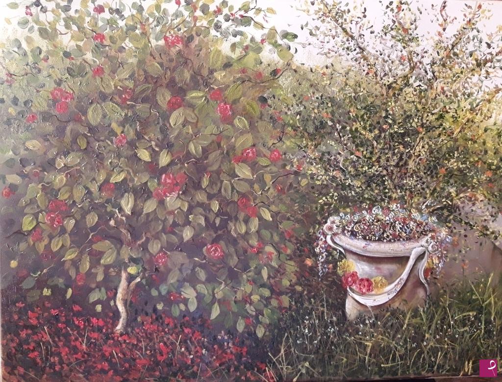 quadri in vendita online - Giardino di casa mia