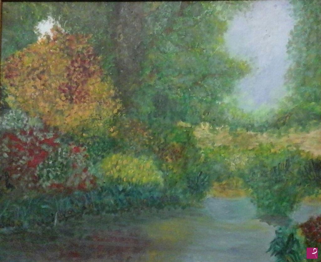 quadri in vendita online - Giardino di ninfa