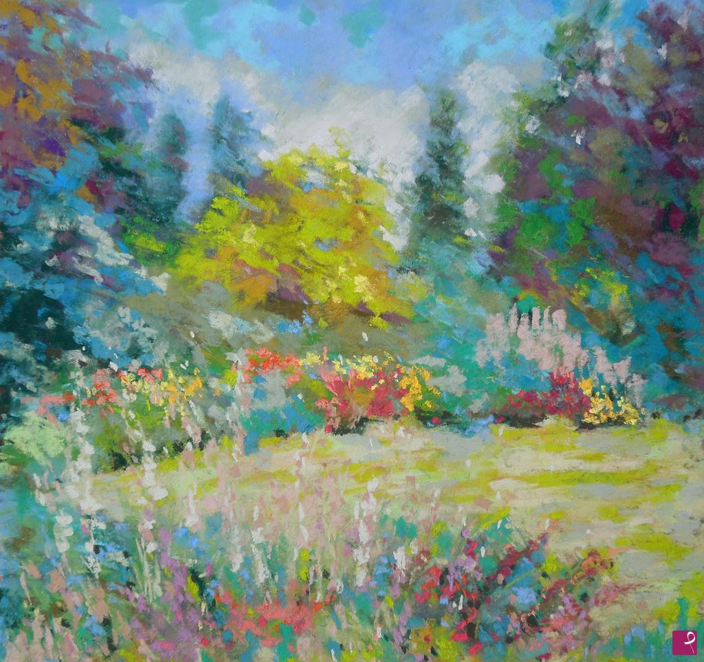 quadri in vendita online - Giardino in primavera - 184