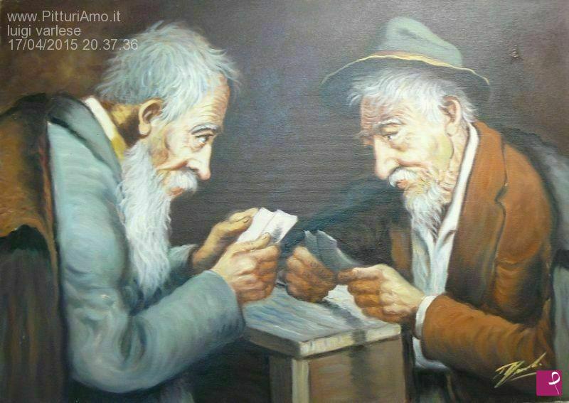 quadri in vendita online - Gicatori di carte